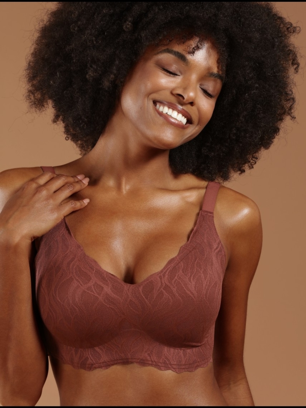 Comfelie Jelly Bra - Rose Taupe